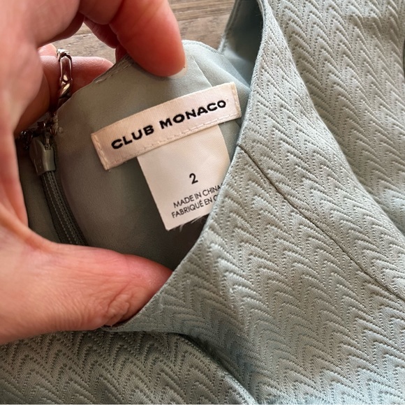 Club Monaco scalloped hem dress - Picture 8 of 8